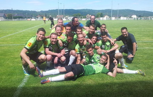 Les séniors B champions départemental district 3e division !!!