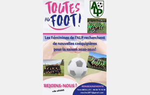 Recrutement en Féminines ⚽️