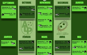 Le planning de la saison 2020-2021 pour les séniors A : Ligue de Football Nouvelle-Aquitaine