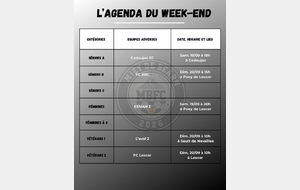 L'agenda du week-end 19 et 20/09 2026