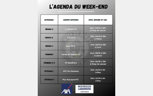 L’agenda du week-end présentée par notre partenaire Axa La Rochelle Moiroud Labarrere