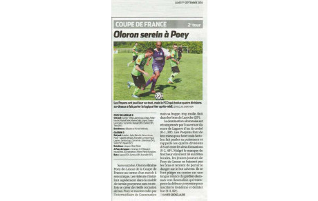 2ème tour de coupe de France 0 - 3